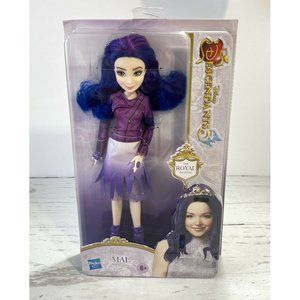 Disney Descendants 3 Mal Hearts Gown Doll The Royal Wedding Purple Dress New